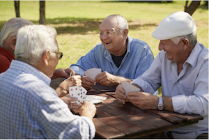 sharing stories Friends sharing stories and fun
